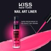 KISS NEW YORK Nail Art Liner, Fast-Drying, Slow Drip, Low