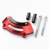 WOOGA Motorcycle Left Engine Cover Slider Crash Protector Fit For