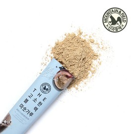 Sangwadeulre 산과들에 검은콩담은 고소한 블랙미숫가루스틱 25g x50봉 Sankwadeul Black Soybean Nutty Black Misutgaru Stick 25g x 50 packs