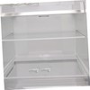 DOITOOL Aluminum Freezer Shelf Clips 10pcs Fridge Shelf Holder Refrigerator