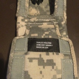 Thales ACU 23386 Assy 1600494-1 MBITR Radio Holster MOLLE Tactical Pouch 148