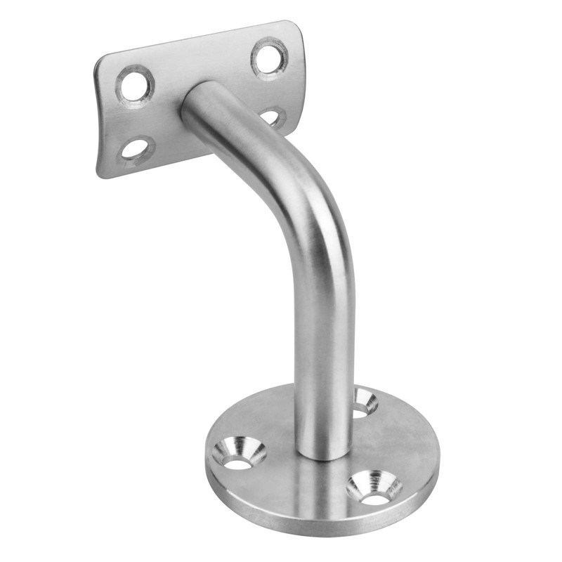 8 Pack Staircase Handrail Brackets for Round Wood / Metal
