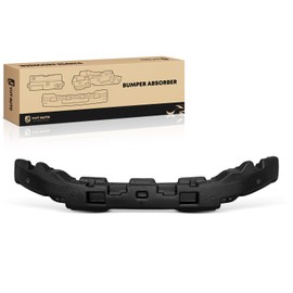 YHTAUTO Front Side Bumper Absorber Compatible with Hyundai Sonata 2015-2017 Sedan, Black Bumper Face Bar Impact Energy Absorber