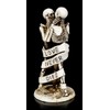 Skeleton Gothic Figures - Love Never Dies Banderole | Skeleton