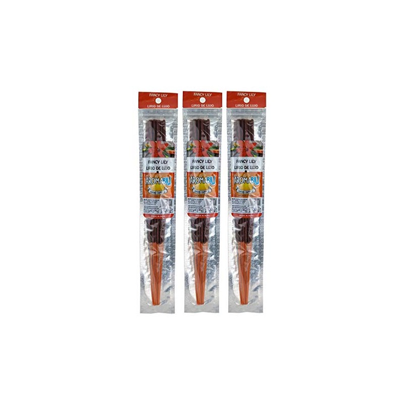 AromaBlu 11" Hand Dipped Incense 3-Pack (10-Sticks Per Pack) -