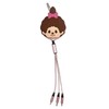 Monchhichi Reel Type Multi Charging Cable Monchhicchan