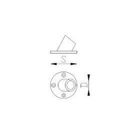 round base 60° 22mm, 63,5mm