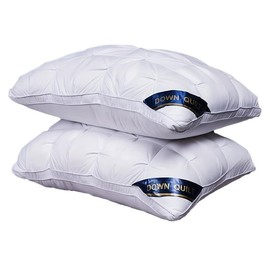Premium Fluffy White Sleep Pillow – Soft, Machine Washable, Anti-Neck Pain, Ideal for Back & Side Sleepers, Perfect Birthday & Holiday Gift:_2pc