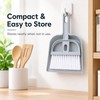Mini Desktop Dustpan & Brush Set – Compact Plastic Cleaning