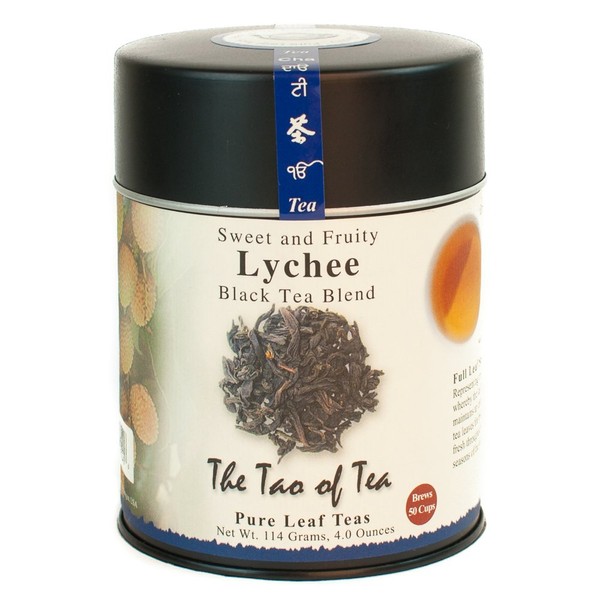 The Tao of Tea, Lychee Black Tea, Loose Leaf, 4.0