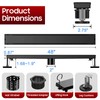 DLONE Linear Shower Drain | 48" AISI 304 Stainless Steel
