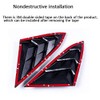 Rifoda For 10th Gen Civic Sedan ABS Plastic Rear Side