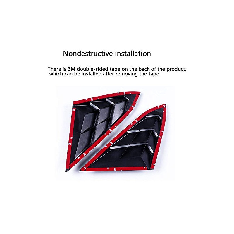 Rifoda For 10th Gen Civic Sedan ABS Plastic Rear Side