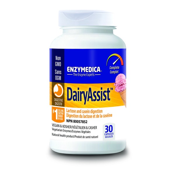 Enzymedica - Dairy Assist- 30 capsules