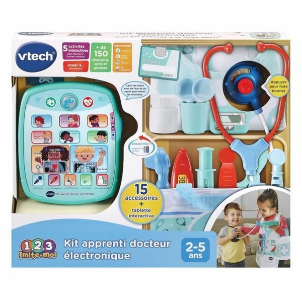 VTech - Electronic Learning Doctor Kit, Interactive Toy – 2/5 Years – French Version