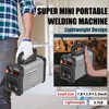 200Amp 20PCS Rods Stick Welder, Super MINI Portable Welding Machine,