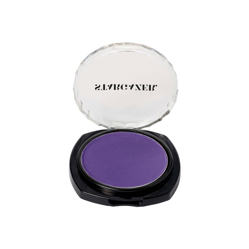 Flat Purple eye shadow. Maximum colour pressed powder eye shadow.