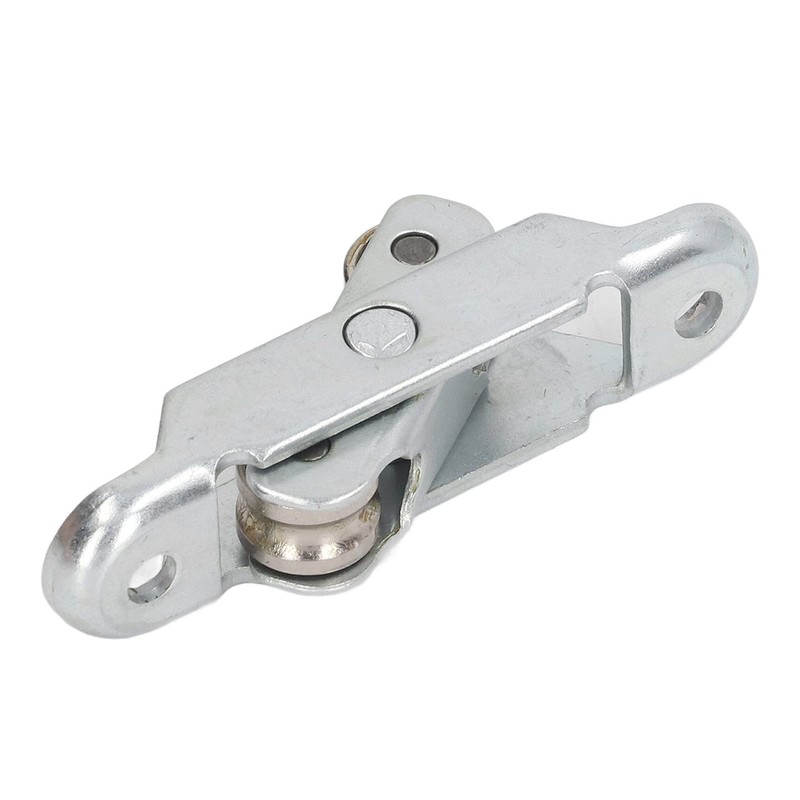 FLEXMAN 4Pcs Wheel Roller Pulley with Slot, Stainless Steel Sliding