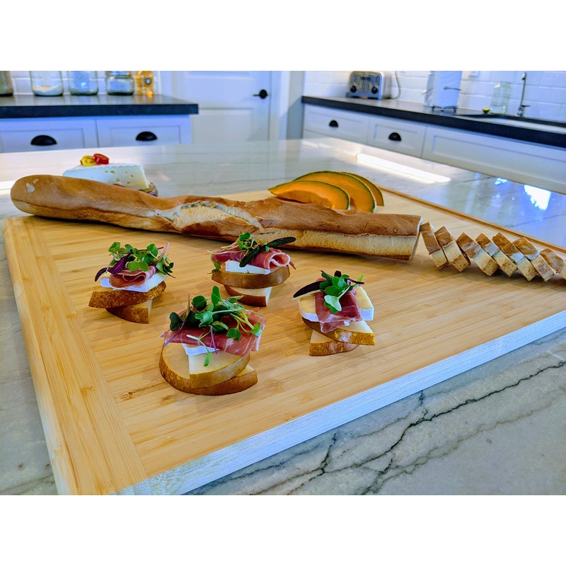 Pureboo Premium Bamboo Pull-out Cutting Board - 8 Different Sizes