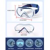 Supertrip Kids Swimming Goggles with Nose Cover for Ages 6-14,