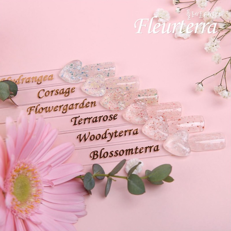 Jello Jello Plerterra 6 types of individual spring glitter gel
