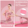 WADY Anillo de Pilates con Almohadillas, Aro Mágico Pilates para