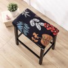 Bifaunvogel Bar Stool Cover Rectangle Set of 2 Printed Stretch
