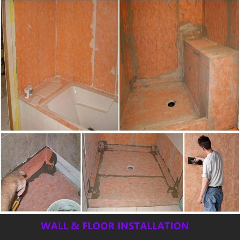 Waterproof Membrane for Shower 3.3 ft x 98.5 ft /