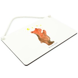 Mr. & Mrs. Panda DIN A4 Decorative Sign in Love Bear – Gift, Wall Decoration, to the Moon and Back, Decorative Sign, Door Sign, Wooden Sign, Saying Teddy