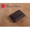 Harrys-Collection Women's Men's Small Handy Wallet Soft Nappa Leather RFID