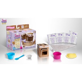 Goliath Tasty Tinies Bake Shop Chocolate Cake Mix Kit with Pink Pop Sprinkles & Chocolate Frosting Mix | Bake & Decorate 2 Real Mini Cakes | Includes Mini Tools & Ingredients | Ages 6+