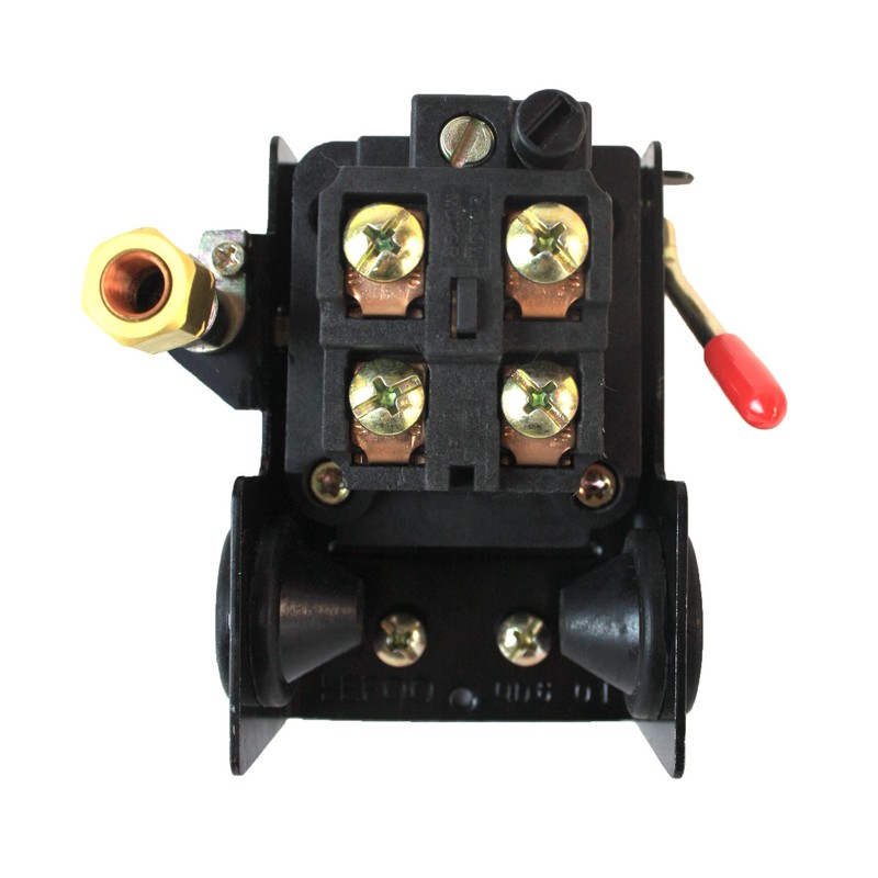 Air Pressure Switch, Single Port, 110-150 PSI, 20 Amp, Auto/Off