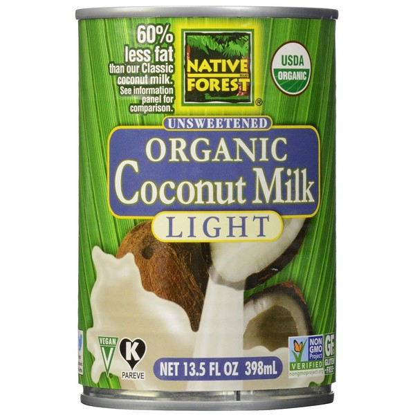 Edward and Sons Organic Lite Coconut Milk, 14 Ounce - 12 per case.