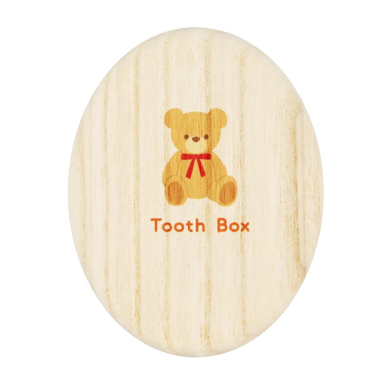 Beagrad Store Paulownia Tooth Case (Teddy Bear)