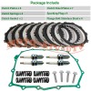 JINFANNIBI Clutch Kit Springs & Cover Gasket For Honda Shadow