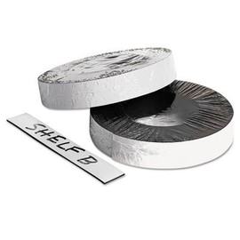 Zeus Magnetic Tape - 16.67 yd Length x 1" Width - White - Adhesive Backing - For Labeling, Marking, Calendar, Memo, Garage, Box, Classroom, Office, Cabinet, Locker - Roll - 1 Roll