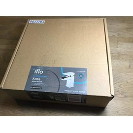 iflo Kota Brass Chrome Bathroom Basin Mixer Tap (No Waste) 295755