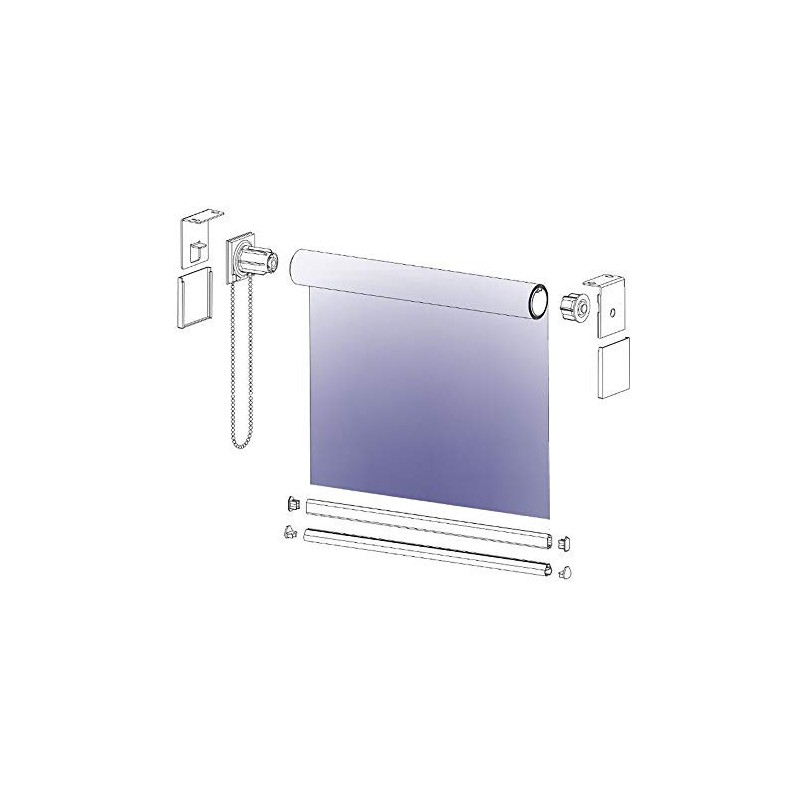 KnR Harmony Roller Blind Fittings 25mm / 1'' Pull Cord