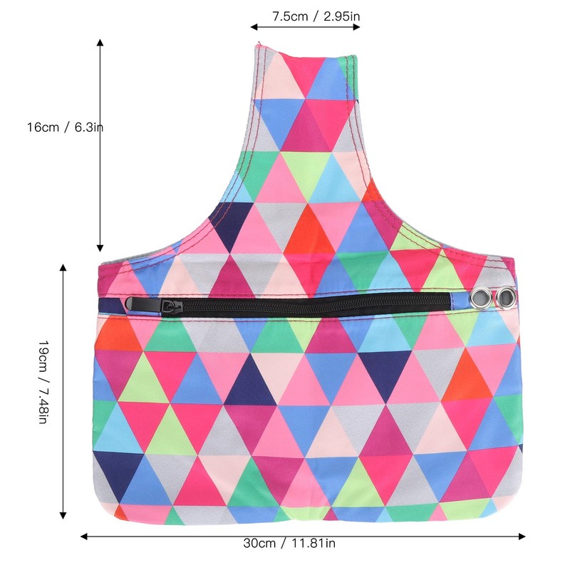 Portable Knitting Bag 600D Oxford Cloth Lightweight Travel Knitting Yarn
