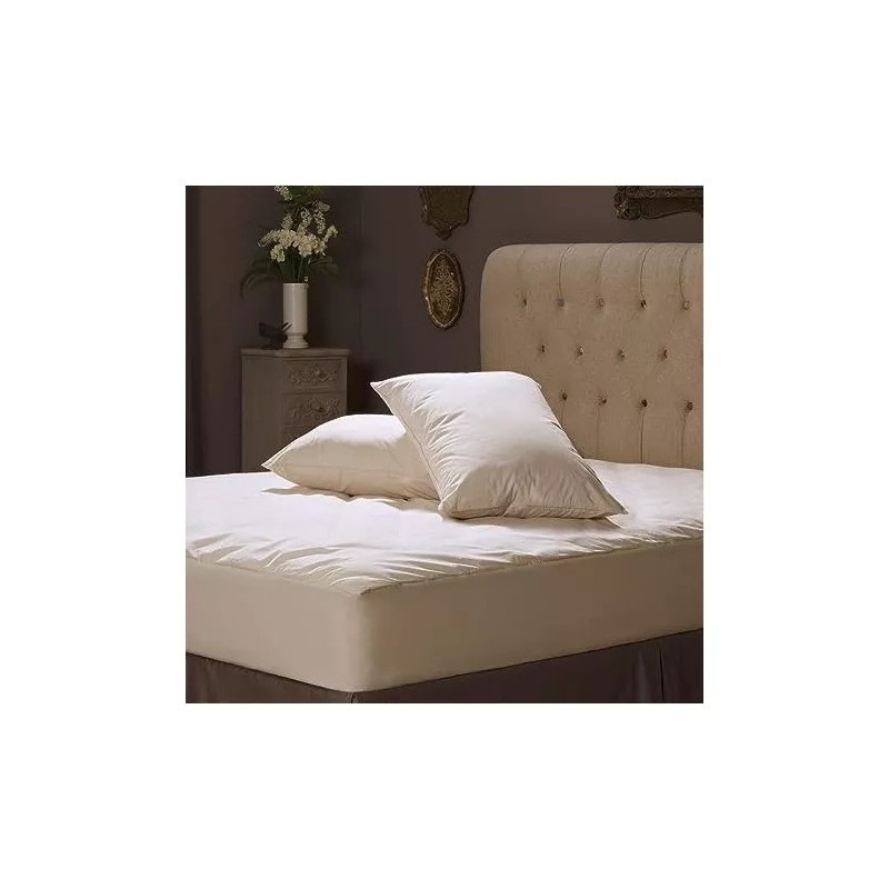 AllerEase Almohadas Jumbo 50x71cm Orgánicas 100% Algodón 2 Pzas