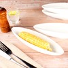 LIUYWYHCF Ceramic Select Corn Cob Holders 11" Corn Cob Dishes,