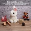 Simulation Animal Rabbit Plush Toy Playing Soft Toy for Children