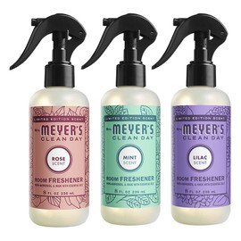 MRS. MEYER'S CLEAN DAY Room Freshener Variety Scents 3 CT (Rose + Lilac + Mint) 8 fl oz.