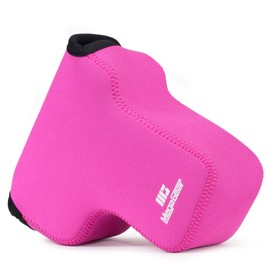 MegaGear MG1113 Estuche de cámara ultra ligero, de neopreno compatible con Nikon Coolpix P900, P900S - Rosado
