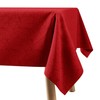 Filumi Tablecloth 140 x 180 cm Red Washable for Indoor
