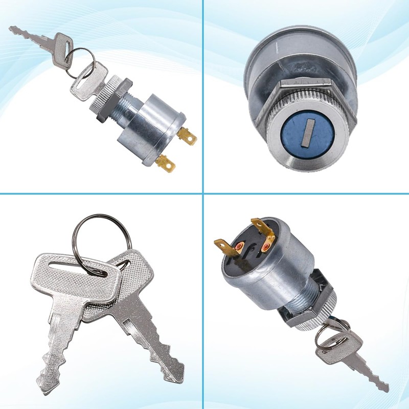 JDLLONG 17421G1 Ignition Switch for EZGO Golf Cart 1981-Up 2