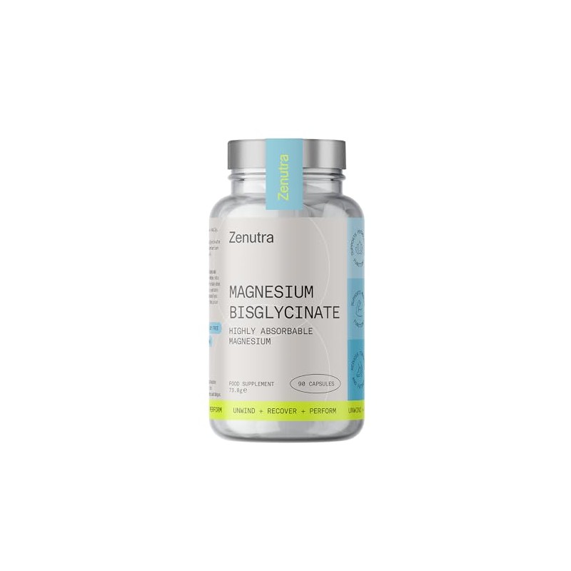 Magnesium Bisglycinate 700mg – High Absorption Chelated Magnesium Glycinate for