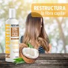 Crema Para Peinar Coco Con Keratina Cabello Teñido 300ml