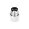 M METERXITY 1 Pack 1/4 BSPT Push Lock Fitting -