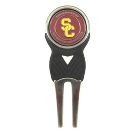 USC Trojans Divot Tool with Double Sided Golf Ball Marker